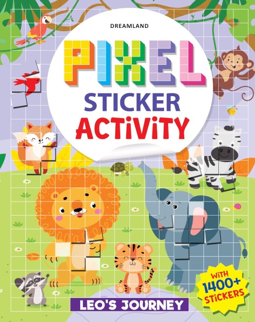 Pixel Sticker Activity Book